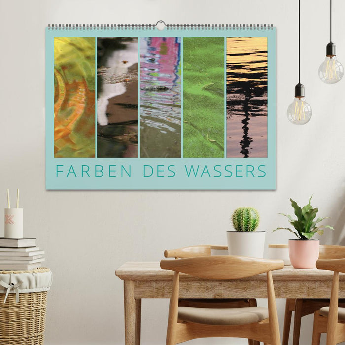 Farben des Wassers (CALVENDO Wandkalender 2025)