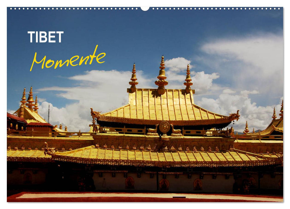 Tibet Momente (CALVENDO Wandkalender 2025)