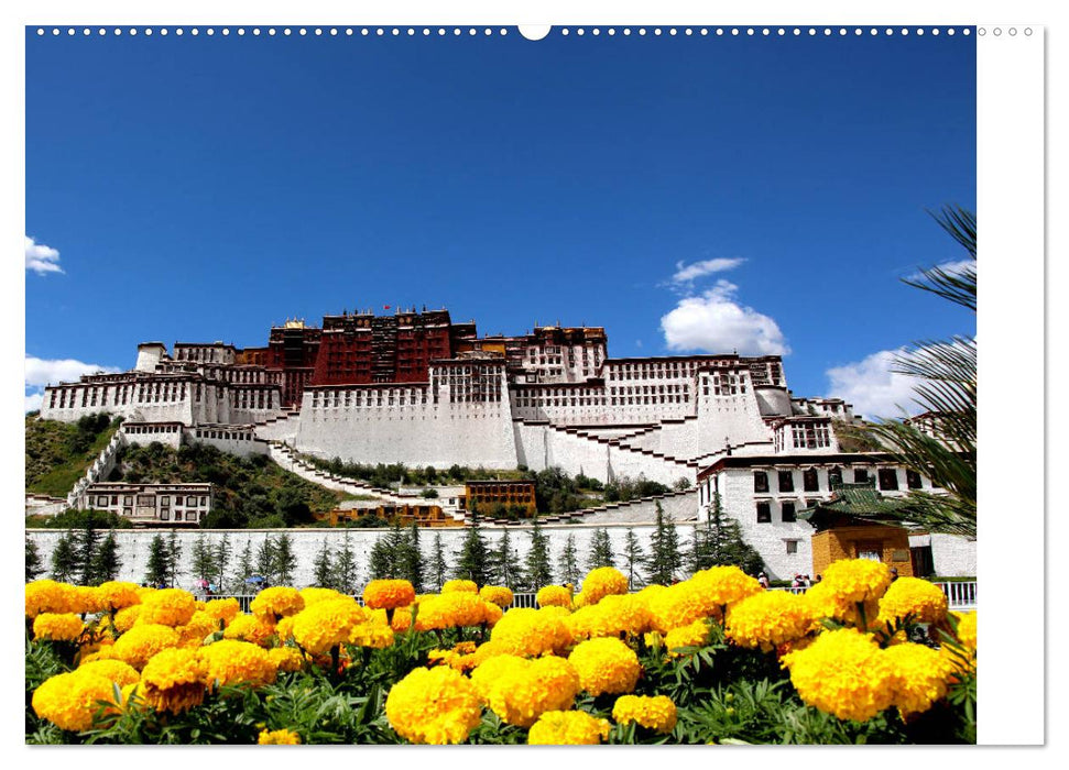 Tibet Momente (CALVENDO Wandkalender 2025)