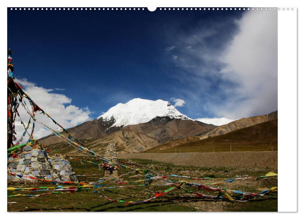 Tibet Momente (CALVENDO Wandkalender 2025)