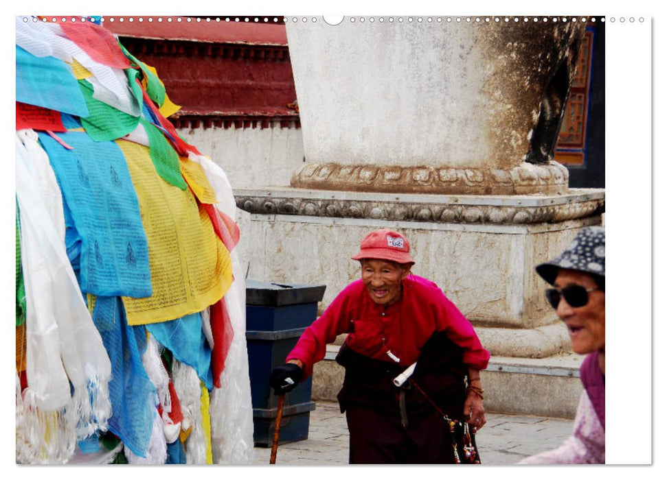 Tibet Momente (CALVENDO Wandkalender 2025)