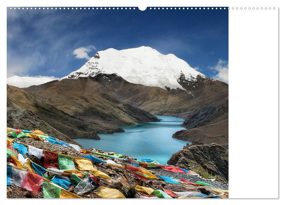 Tibet Momente (CALVENDO Wandkalender 2025)