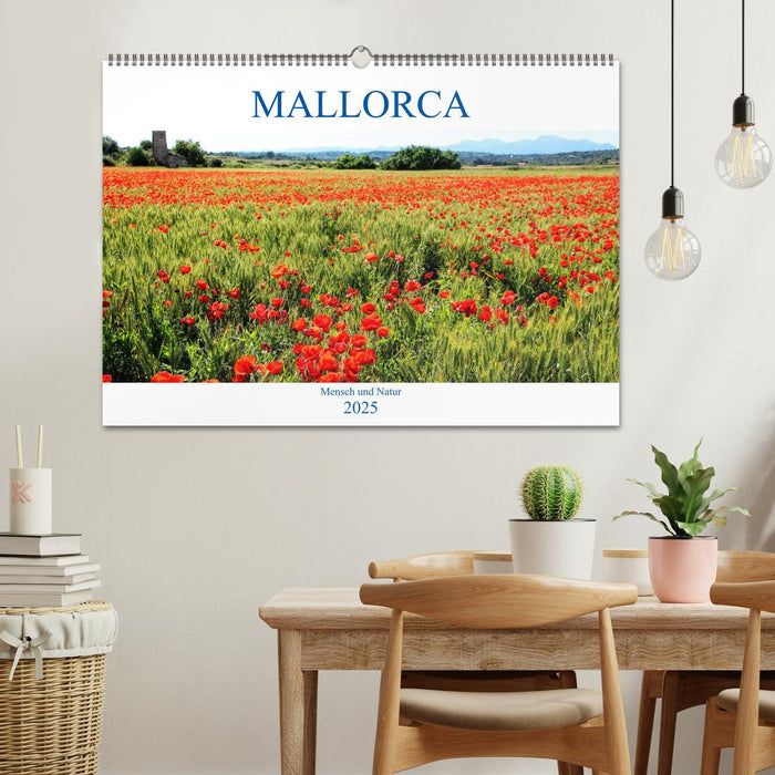 MALLORCA Mensch und Natur (CALVENDO Wandkalender 2025)