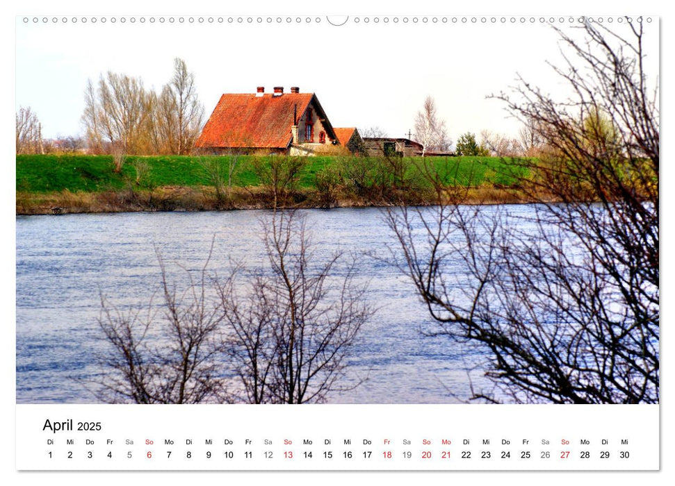 Elchniederung - Naturparadies in Ostpreußen (CALVENDO Wandkalender 2025)