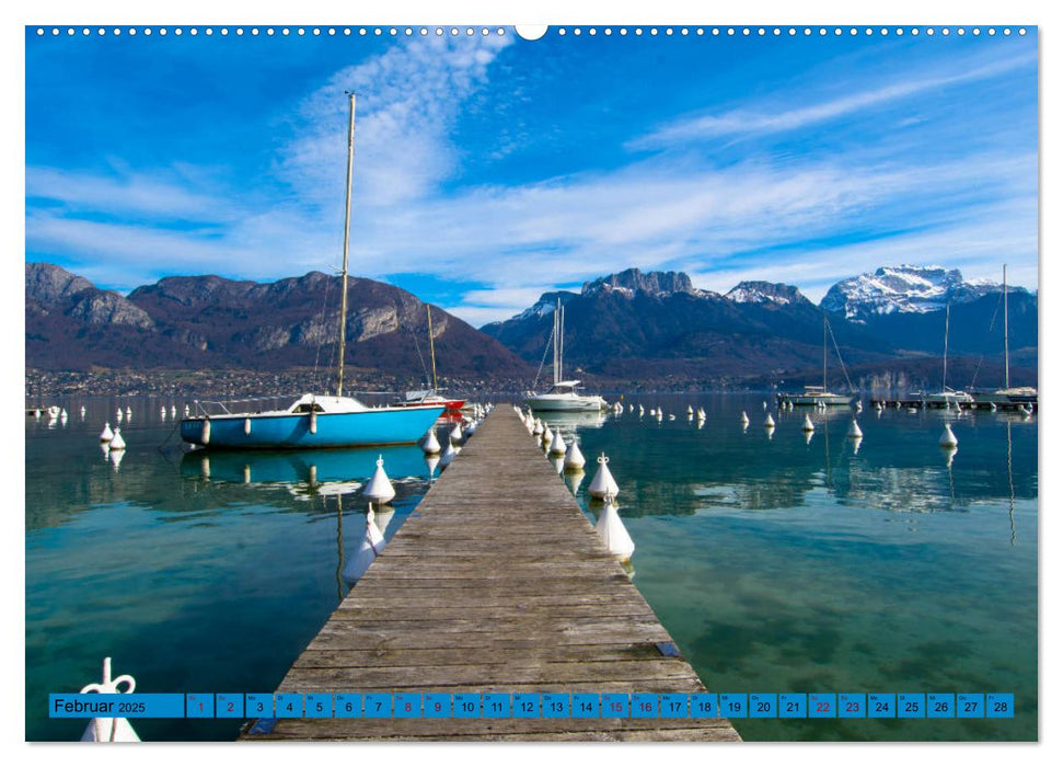 Frankreichs Alpenregionen (CALVENDO Wandkalender 2025)