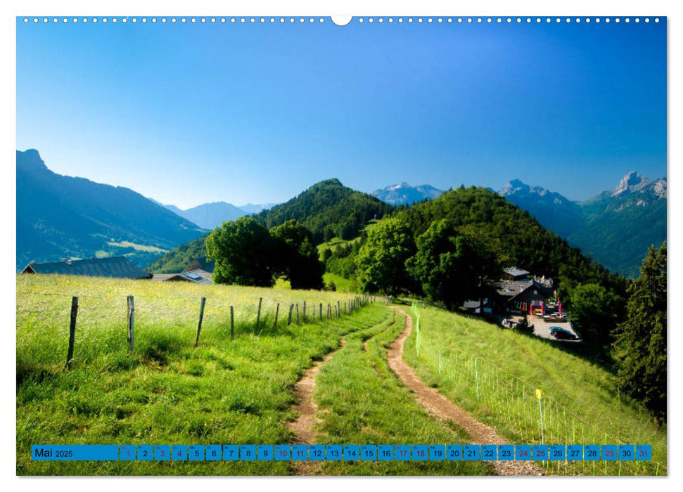 Frankreichs Alpenregionen (CALVENDO Wandkalender 2025)