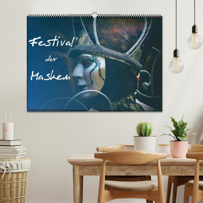 Festival der Masken (CALVENDO Wandkalender 2025)