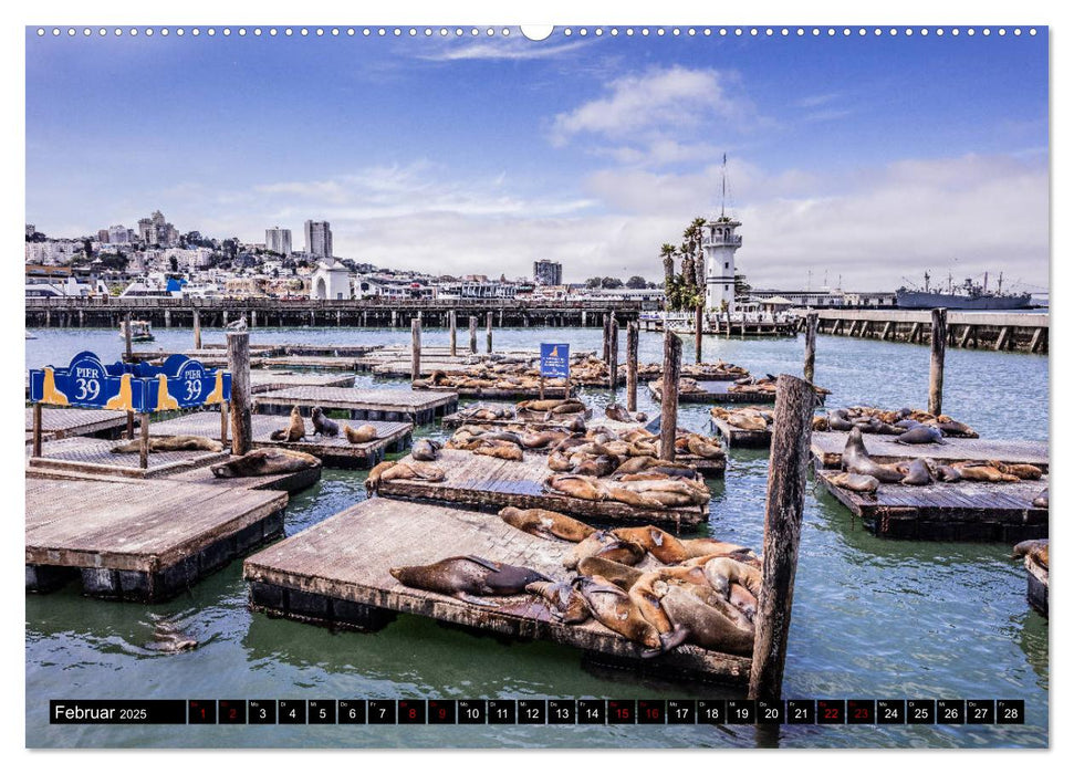 San Francisco Moments (CALVENDO Wandkalender 2025)