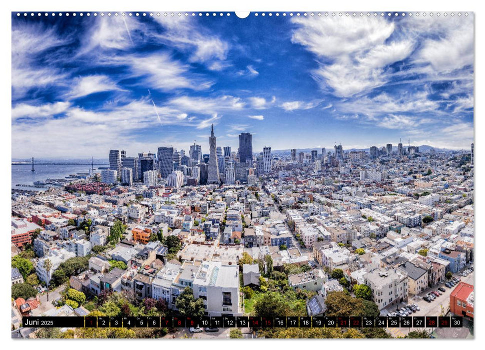 San Francisco Moments (CALVENDO Wandkalender 2025)