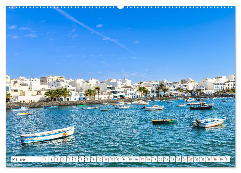 Lanzarote - Wo die Vulkane die Landschaft formten (CALVENDO Wandkalender 2025)