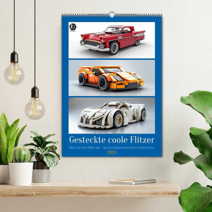 Gesteckte coole Flitzer (CALVENDO Wandkalender 2025)