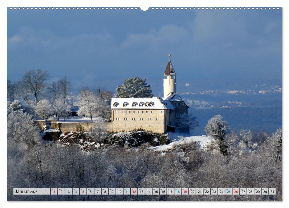 Schlossromantik (CALVENDO Wandkalender 2025)