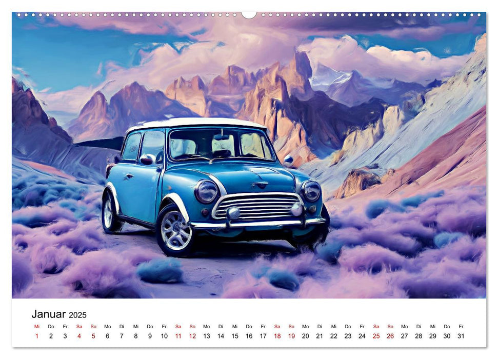 Surreale Autofreuden (CALVENDO Premium Wandkalender 2025)