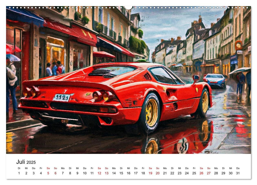 Surreale Autofreuden (CALVENDO Premium Wandkalender 2025)