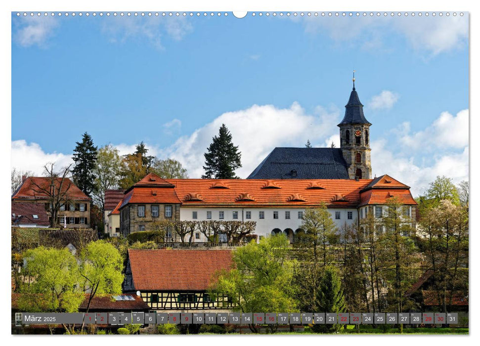 Liebenswertes Kulmbacher Land (CALVENDO Premium Wandkalender 2025)