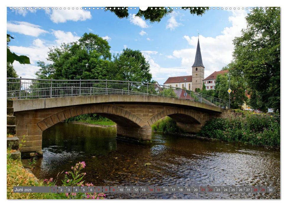 Liebenswertes Kulmbacher Land (CALVENDO Premium Wandkalender 2025)