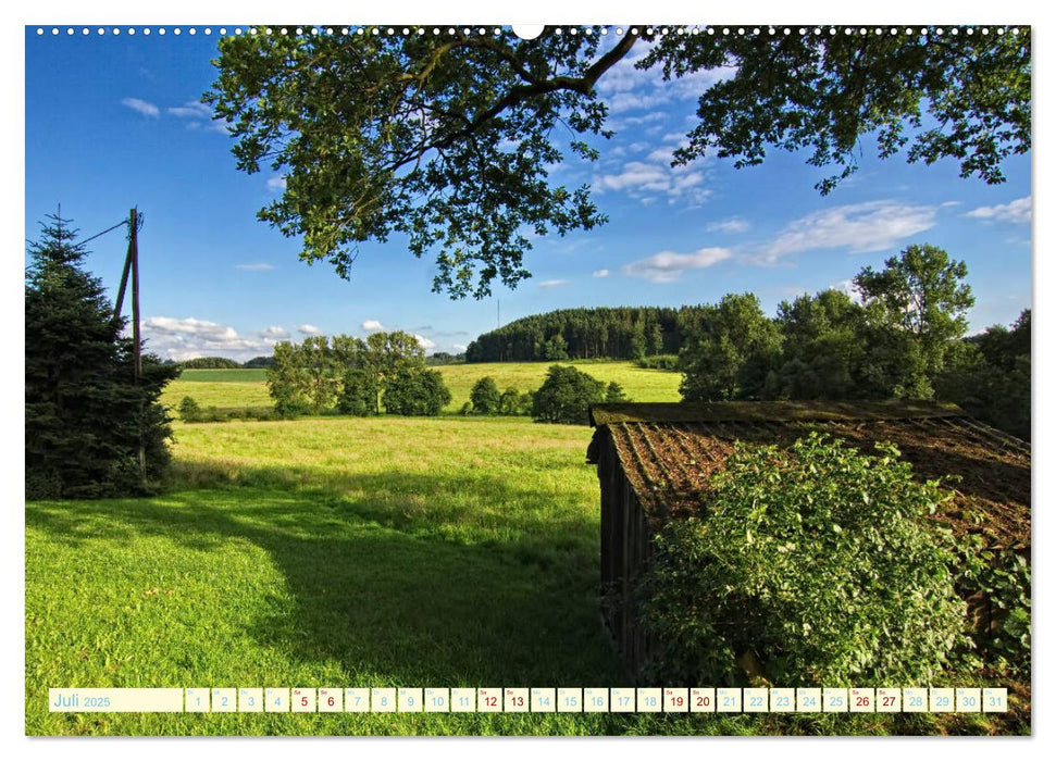 Landschaften rund um Marienheide (CALVENDO Premium Wandkalender 2025)