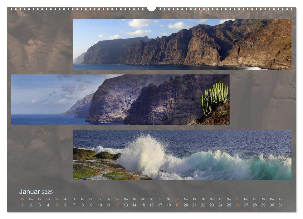 Küstenträume im Panoramablick (CALVENDO Premium Wandkalender 2025)