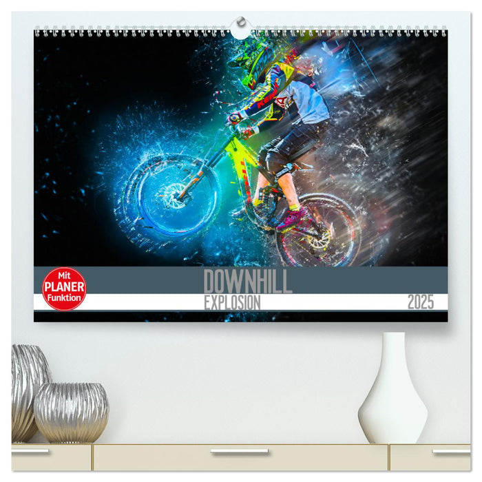 Downhill Explosion (CALVENDO Premium Wandkalender 2025)