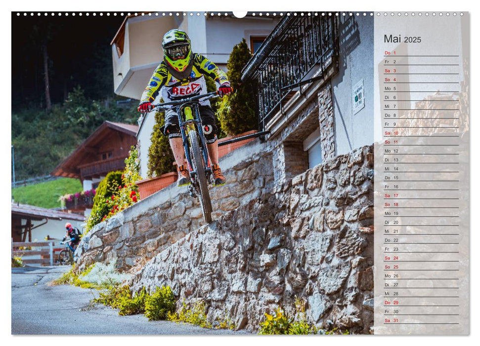 Downhill Action (CALVENDO Premium Wandkalender 2025)