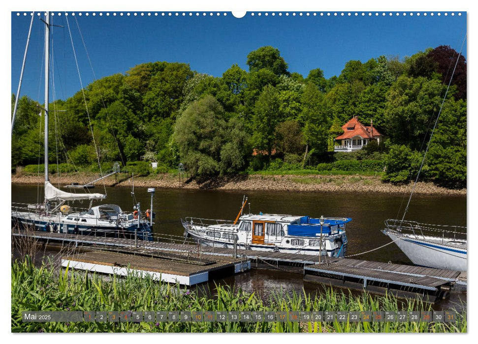 Bremen-Nord - maritim und angenehm (CALVENDO Premium Wandkalender 2025)