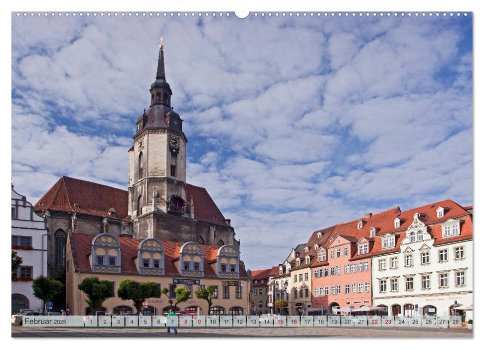 Naumburg - Kleinod an der Saale (CALVENDO Premium Wandkalender 2025)