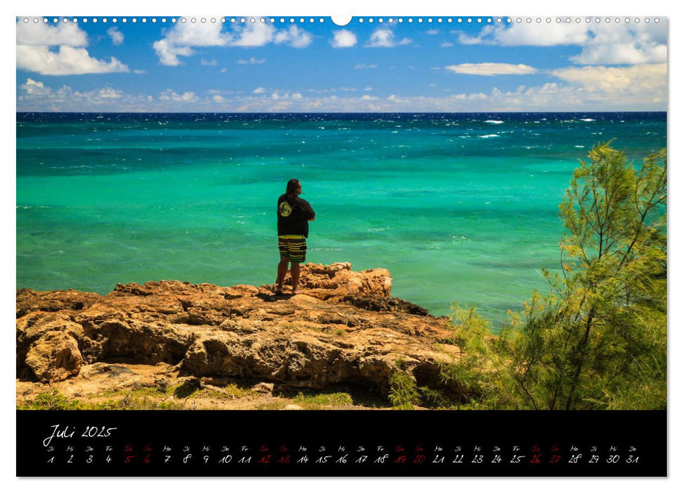 Colors of Hawaii - Farben im Pazifik (CALVENDO Premium Wandkalender 2025)