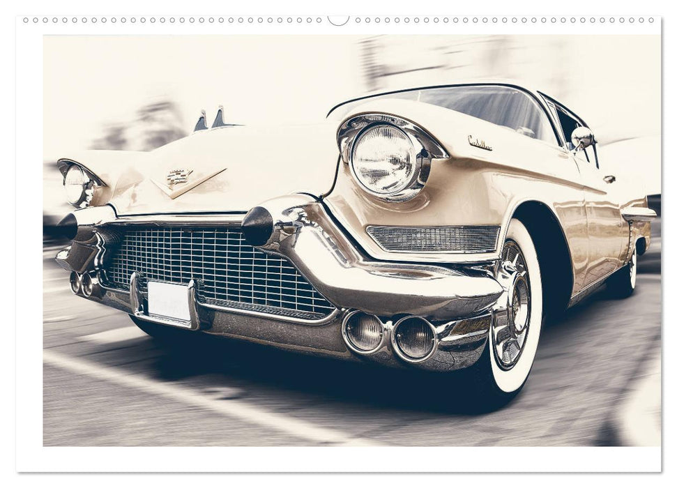 Retro Cars (CALVENDO Wandkalender 2025)