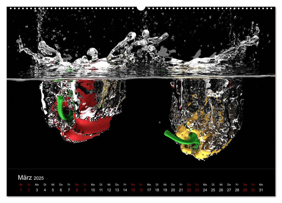 Erfrischend fruchtig (CALVENDO Wandkalender 2025)