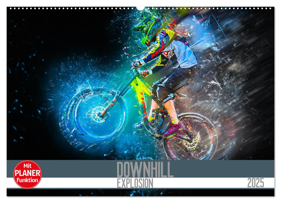 Downhill Explosion (CALVENDO Wandkalender 2025)