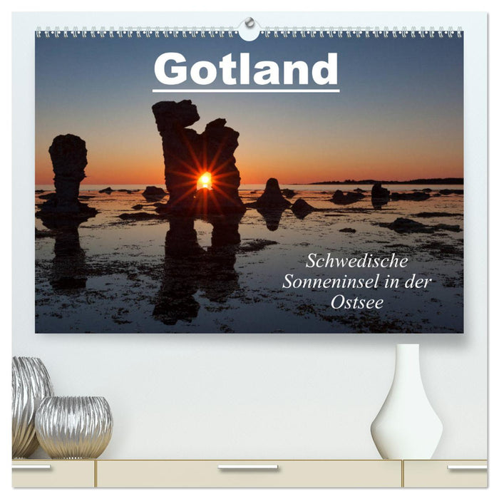 Gotland - Sonneninsel in der Ostsee (CALVENDO Premium Wandkalender 2025)