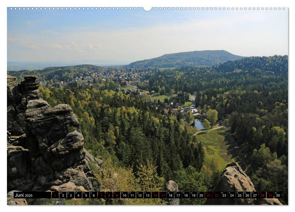 Das Zittauer Gebirge - (CALVENDO Premium Wandkalender 2025)