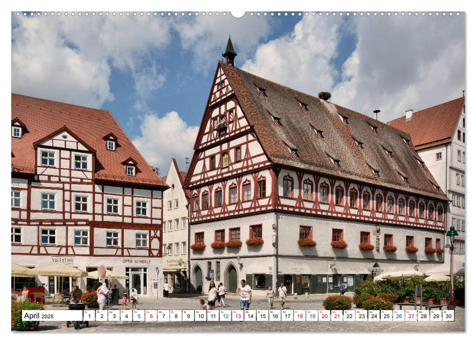 Nördlingen - Eine runde Sache (CALVENDO Premium Wandkalender 2025)