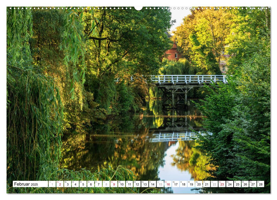 Die Hansestadt Stade - Schwedenfestung an der Elbe (CALVENDO Premium Wandkalender 2025)