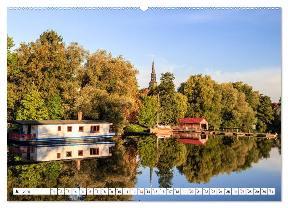 Die Hansestadt Stade - Schwedenfestung an der Elbe (CALVENDO Premium Wandkalender 2025)