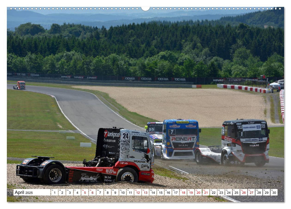 Abenteuer TRUCK RACING (CALVENDO Premium Wandkalender 2025)