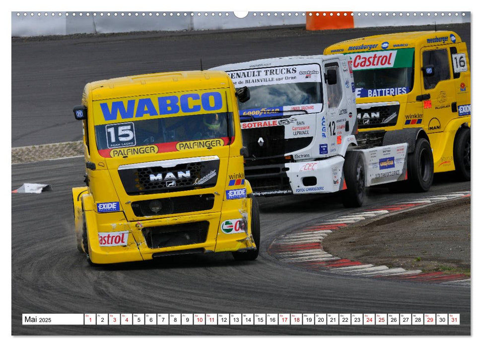 Abenteuer TRUCK RACING (CALVENDO Premium Wandkalender 2025)