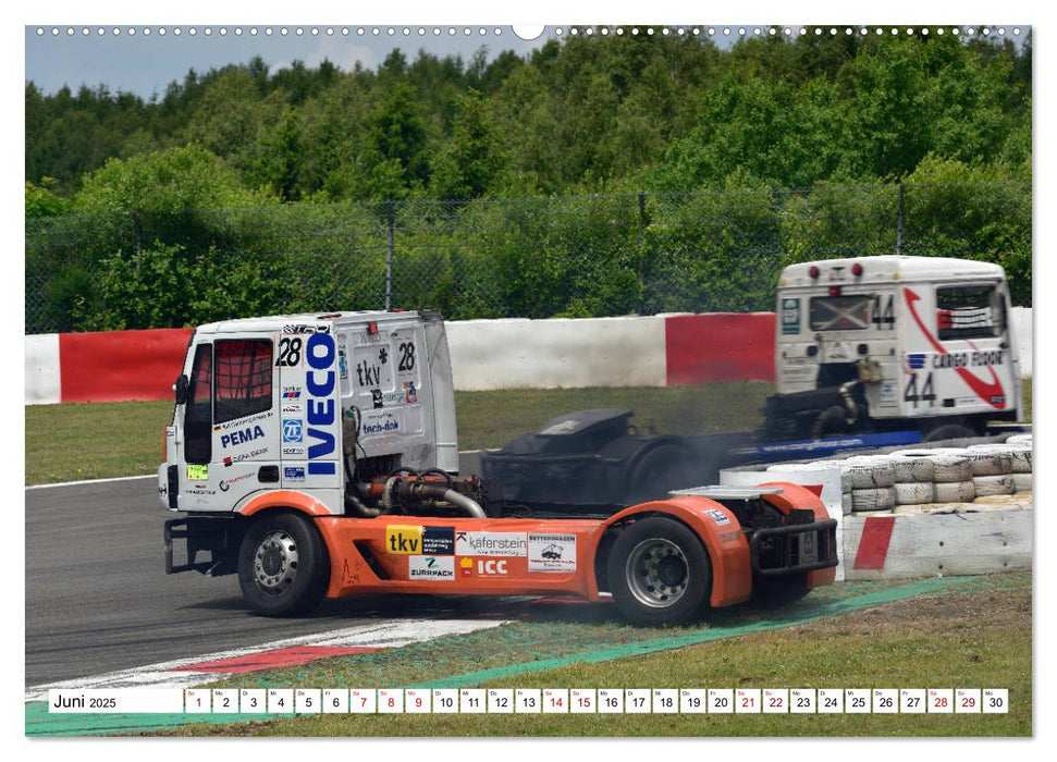 Abenteuer TRUCK RACING (CALVENDO Premium Wandkalender 2025)