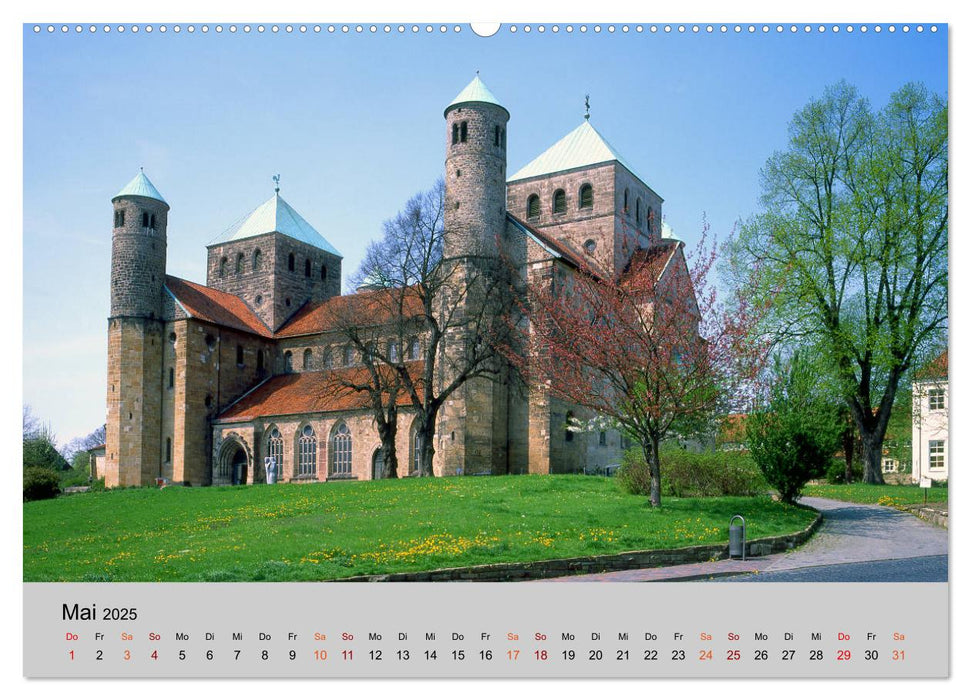 UNESCO Welterbestätten in Deutschland (CALVENDO Premium Wandkalender 2025)