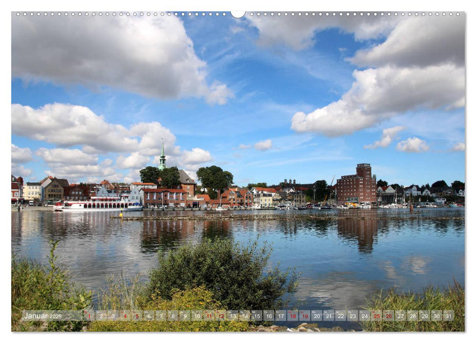 Impressionen von der Schlei - Deutschlands einzigem Fjord (CALVENDO Premium Wandkalender 2025)