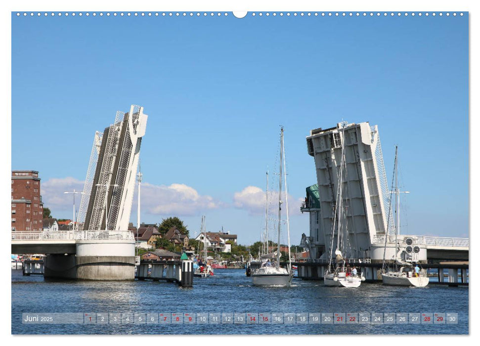 Impressionen von der Schlei - Deutschlands einzigem Fjord (CALVENDO Premium Wandkalender 2025)