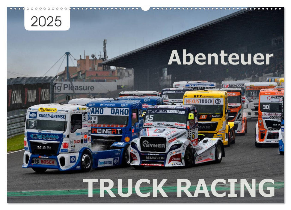 Abenteuer TRUCK RACING (CALVENDO Wandkalender 2025)