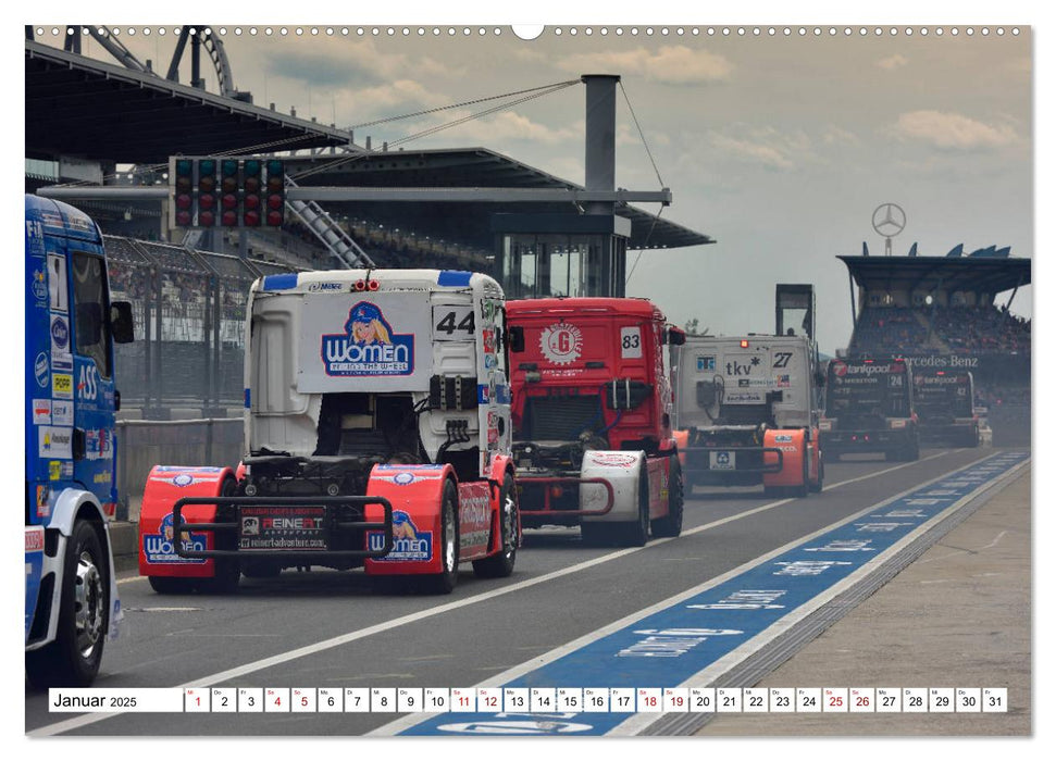 Abenteuer TRUCK RACING (CALVENDO Wandkalender 2025)