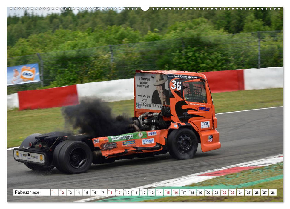 Abenteuer TRUCK RACING (CALVENDO Wandkalender 2025)