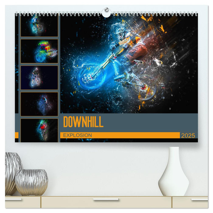 Downhill Explosion (CALVENDO Premium Wandkalender 2025)