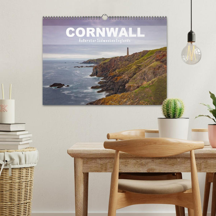 Cornwall - Äußerster Südwesten Englands (CALVENDO Wandkalender 2025)