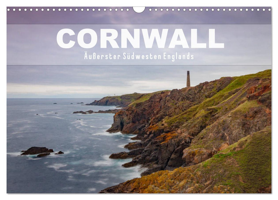 Cornwall - Äußerster Südwesten Englands (CALVENDO Wandkalender 2025)