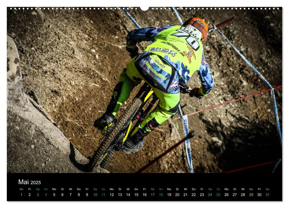 Downhill Racing 2025 (CALVENDO Premium Wandkalender 2025)