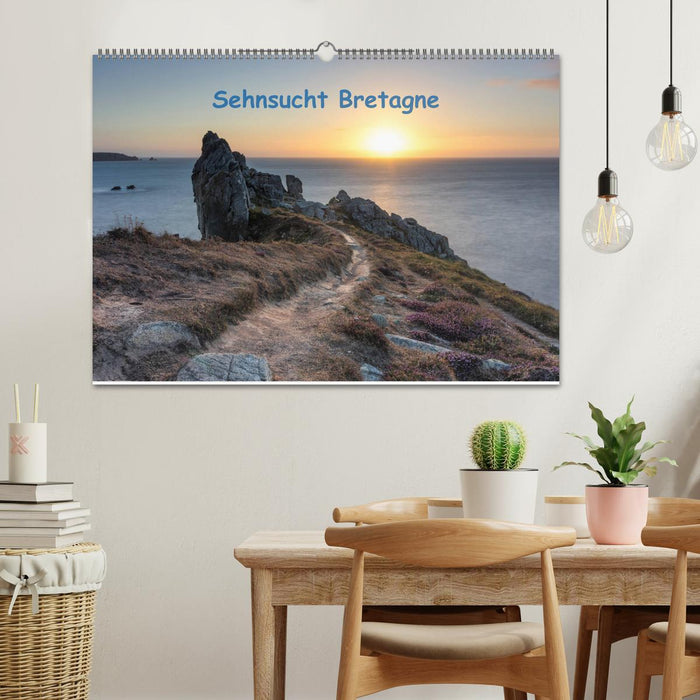 Sehnsucht Bretagne (CALVENDO Wandkalender 2025)