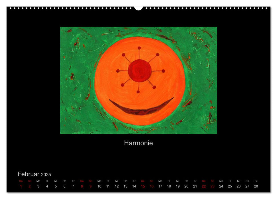 Symbolmalerei (CALVENDO Premium Wandkalender 2025)